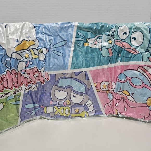 Sanrio Characters Hapidanbui Splash Party Long Cushion - Picture 6 of 7